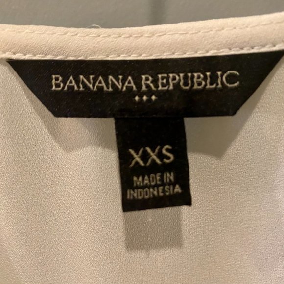 *NOT FOR SALE/SOLD* Banana Republic Wrap Blouse (Sz XXS) Off White - NWOT - Picture 3 of 3